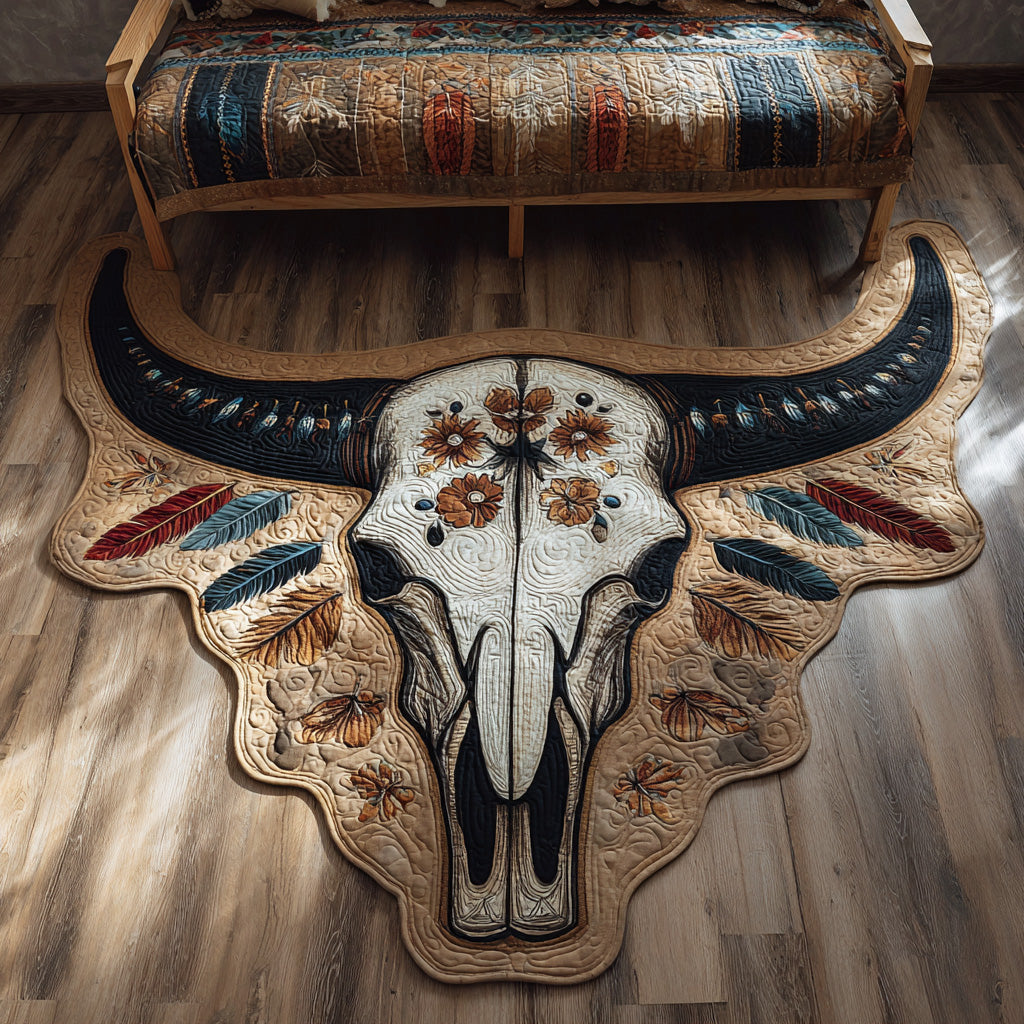 The Prairie Bloom Custom Shape Area Rug NCU0PT11600