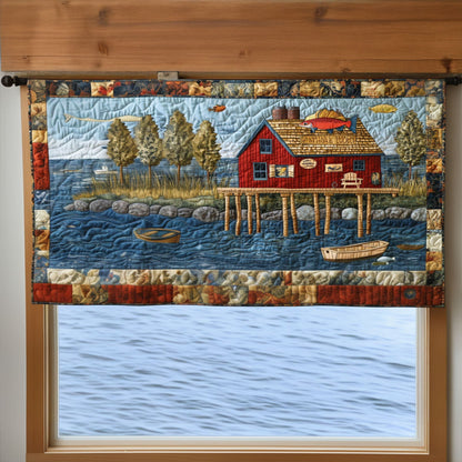 The Quiet Dock Quilted Valance NCU0PT5061