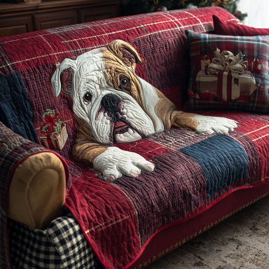 The Regal Pup Quilted Sofa Cover NCU0PT9928