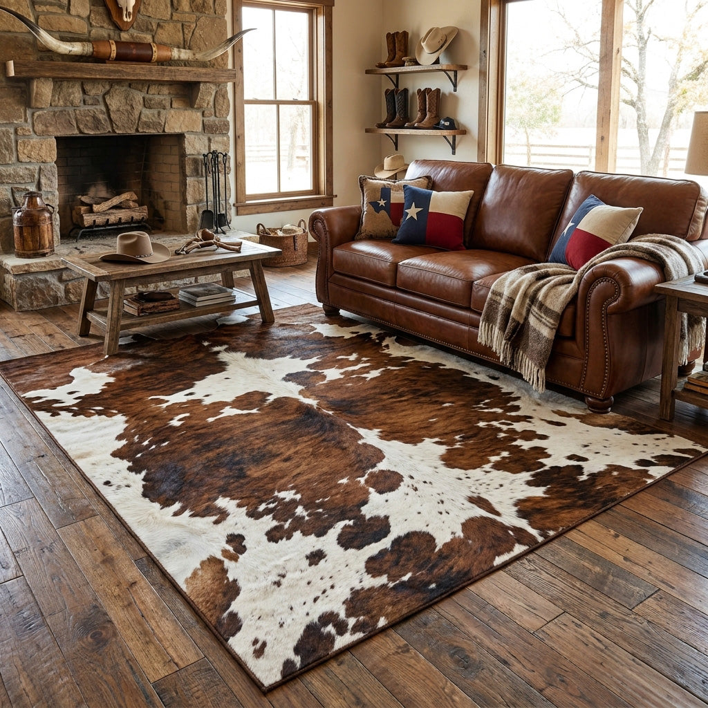 The Rustic Rodeo Area Rug NCU0PT11734