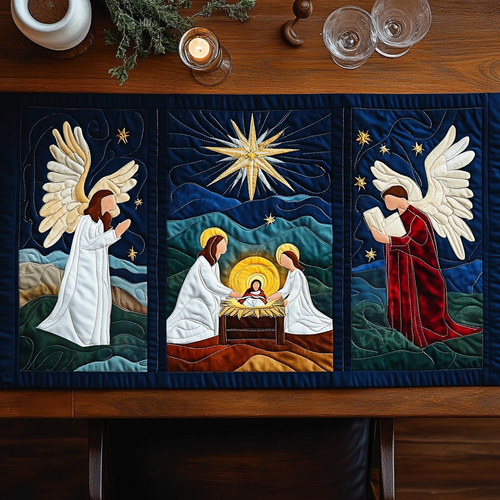 The Second Person Quilted Table Runner NCU0DV1219