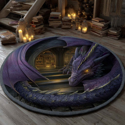 The Silent Sentinel Round Carpet NCU0XD1350