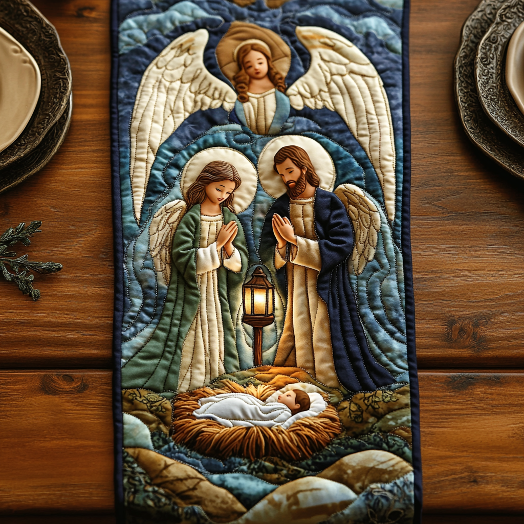 The Son Is God Quilted Table Runner NCU0DV1218 – Vantique