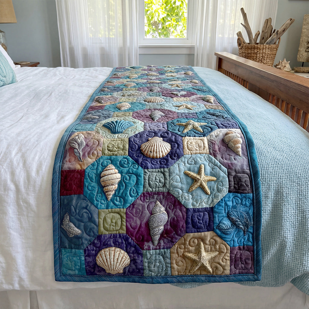 The Sovereign Nautilus Quilted Bed Runner NCU0PT11589