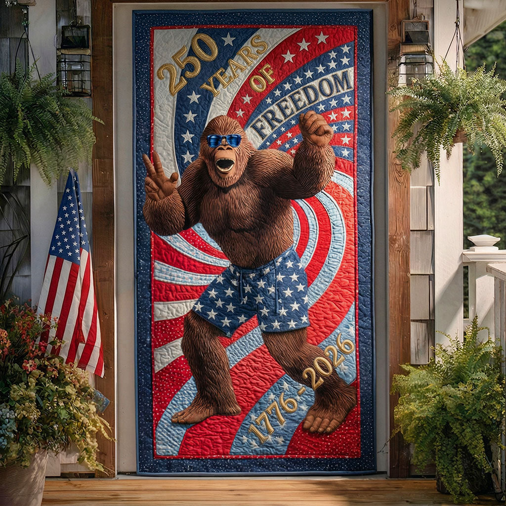 The Sovereign Squatch Quilted Door Cover NCU0PT11645