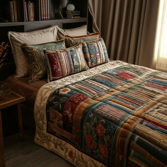 The Storytellers Retreat 3-Piece Quilted Bedding Set NCU0PT5072