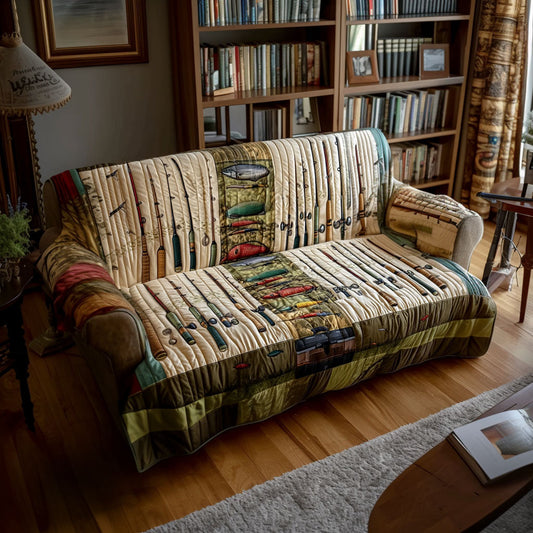 The Tackle Drawer Quilted Sofa Cover NCU0PT11092