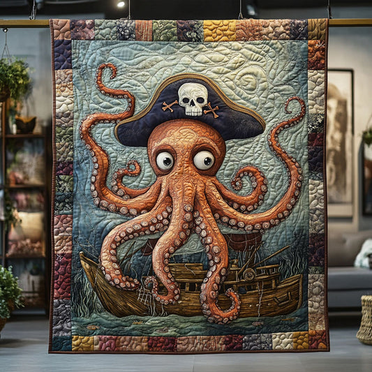 The Tentacled King Quilted Blanket NCU0PT5838