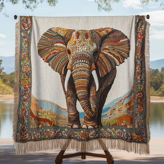 The Trunk Journey Woven Sofa Blanket NCU0PT7316