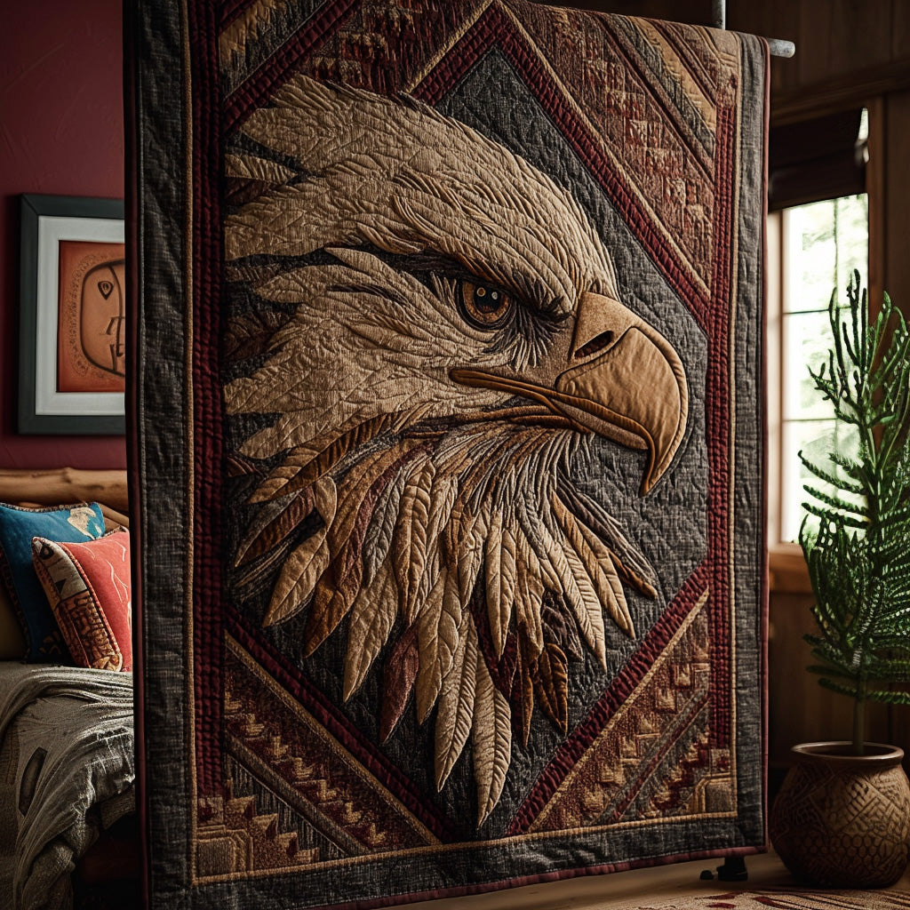 Thunder Eagle Quilted Blanket NCU0DV7535