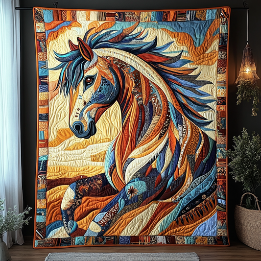 Thunder Hoof Quilted Blanket NCU0DK5653
