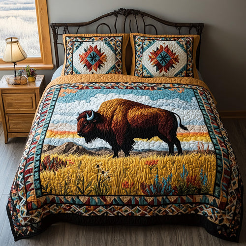 Thunder Plains 3-Piece Quilted Bedding Set NCU0DV7416