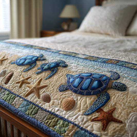 Tidal Grace Quilted Bed Runner NCU0DV6847