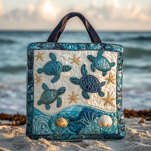 Tidal Grace Quilted Tote Bag NCU0DV6792