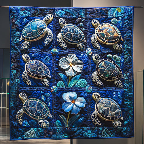 Tidal Treasure Quilted Blanket NCU0PT2798