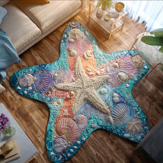 Tidepool Beauty Custom Shape Area Rug NCU0PT11973