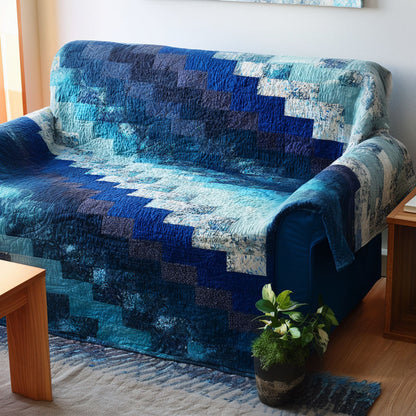 Tides and Textures Quilted Sofa Cover NCU0NT12104