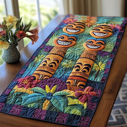 Tiki Paradise Quilted Table Runner NCU0PT6384