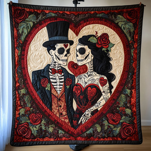 Till Death Do Us Part Quilted Blanket NCU0PT2929