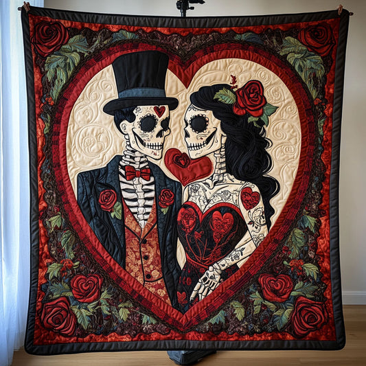 Till Death Do Us Part Quilted Blanket NCU0PT2929