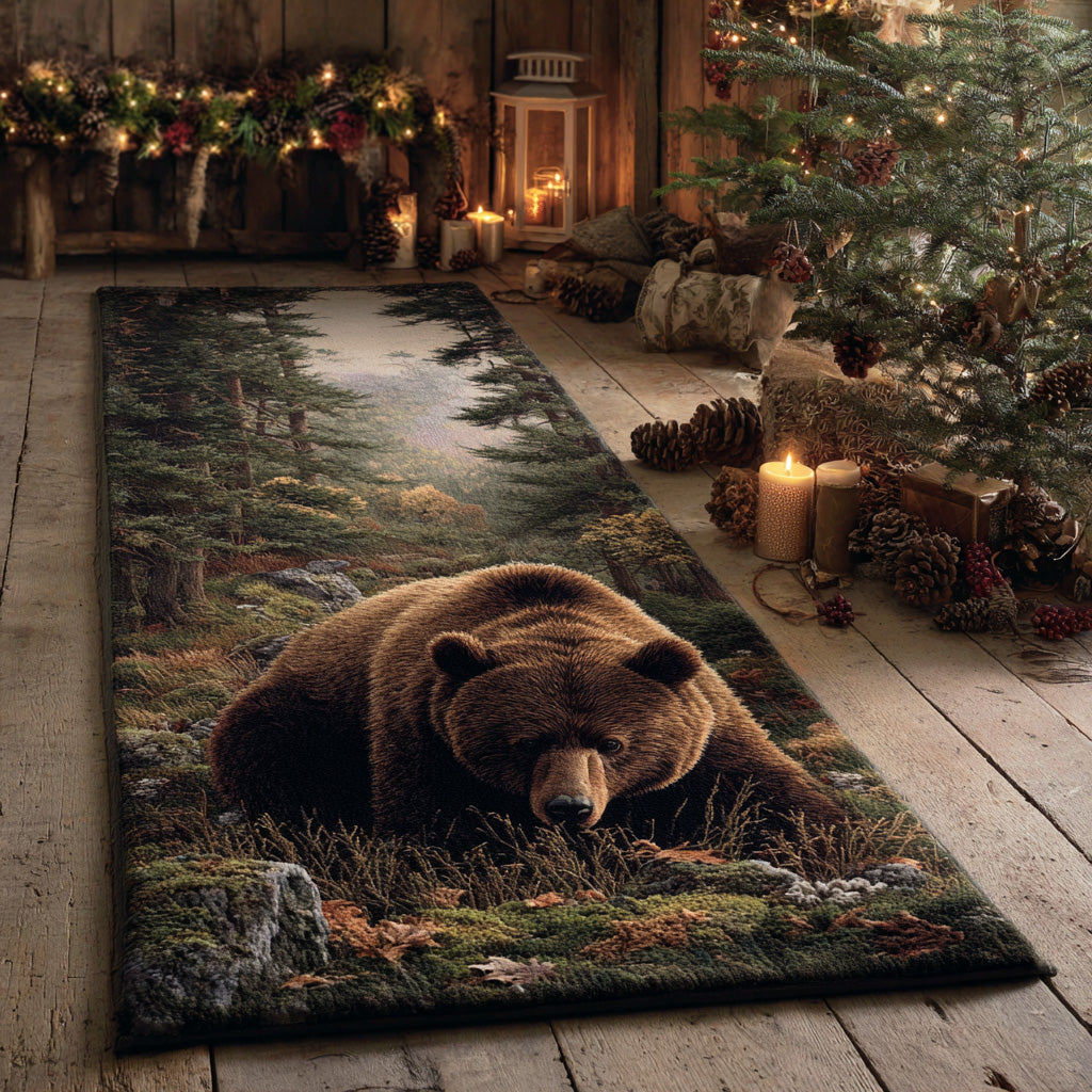 Timber Bear Runner Carpet NCU0TD2005