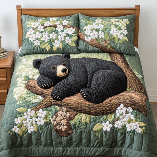 Timber Comfort 3-Piece Quilted Bedding Set NCU0VH5304