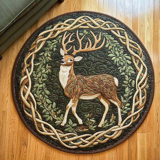 Timber Guardian Quilted Round Mat NCU0DK5571