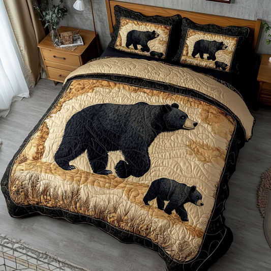 Timber King 3-Piece Quilted Bedding Set NCU0DK6508