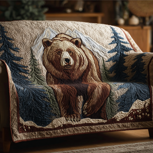 Timber Soul Quilted Sofa Cover NCU0DK10539