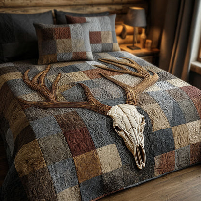 Timber Spirit 3-Piece Quilted Bedding Set NCU0NT12003