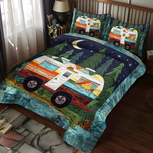 Timber Trails 3-Piece Quilted Bedding Set NCU0NT672