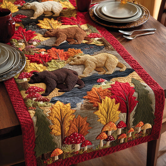 Timber Trails Quilted Table Runner NCU0TD1949