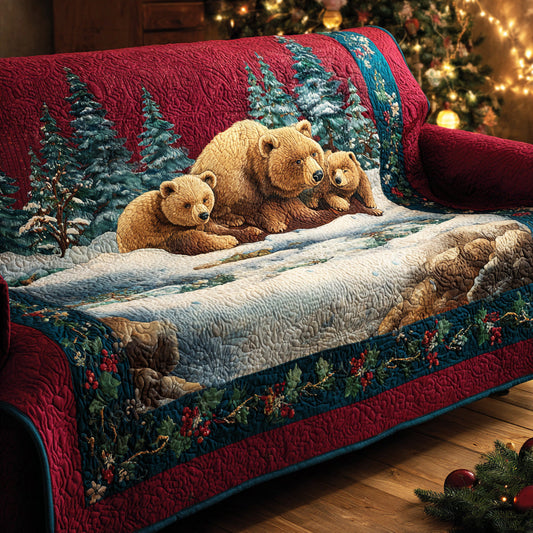 Timberland Bear Spirit Quilted Sofa Cover NCU0TD1619
