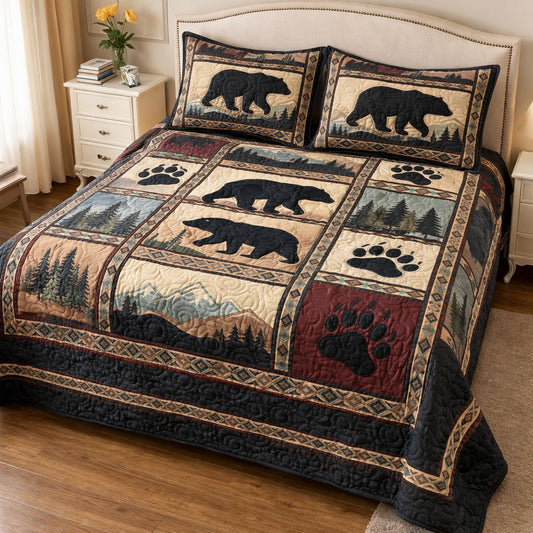 Timberland Retreat 3-Piece Quilted Bedding Set NCU0TV1716