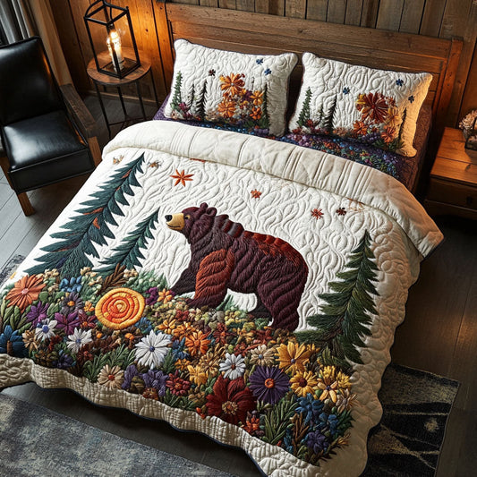 Timberland Trail 3-Piece Quilted Bedding Set NCU0PT8399