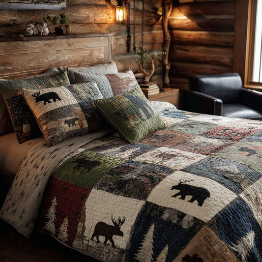 Timberland Trek 3-Piece Quilted Bedding Set NCU0PT8578
