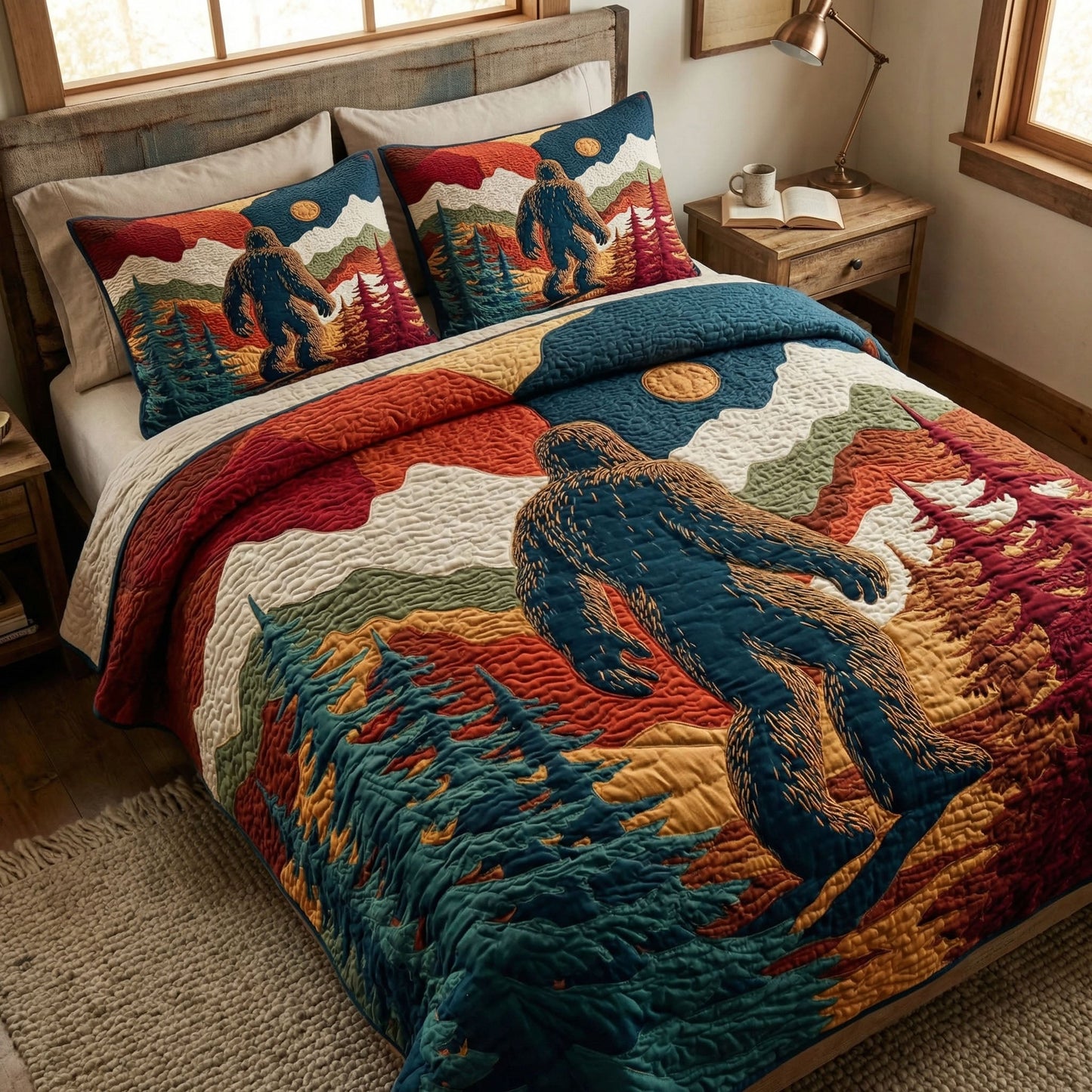 Timberland Twilight 3-Piece Quilted Bedding Set NCU0PT11414