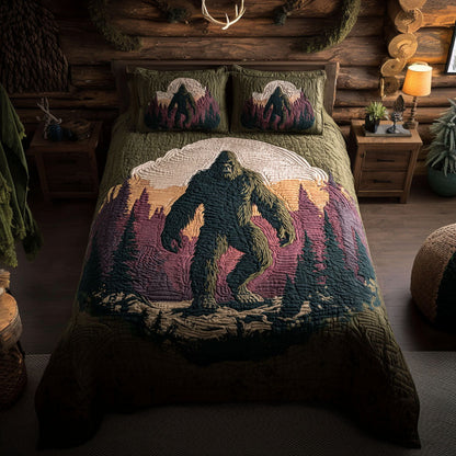 Timberline Legend 3-Piece Quilted Bedding Set NCU0PT11415