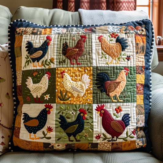 Timeless Clucker Quilted Pillow Case NCU0PT184