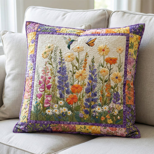 Timeless Floral Charm Quilted Pillow Case NCU0NT12230