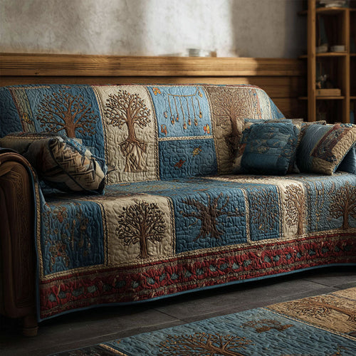 Timeless Arbor Quilted Sofa Cover NCU0PT11292