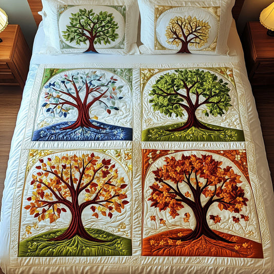 Timeless Balance 3-Piece Quilted Bedding Set NCU0NT2532