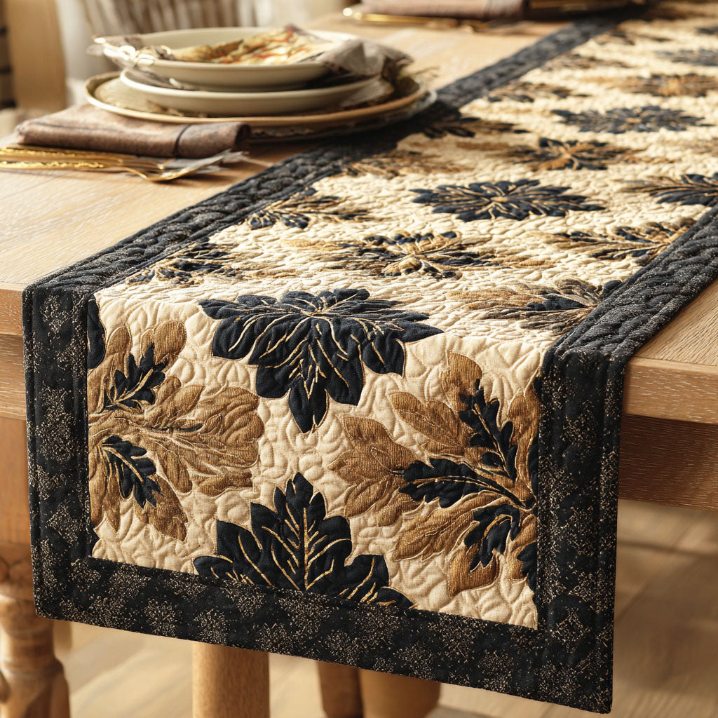 Timeless Florals Quilted Table Runner NCU0TD2352