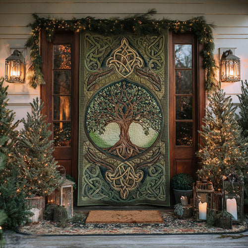 Timeless Grove Quilted Door Cover NCU0DV8404