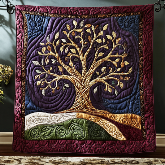 Timeless Growth Quilted Blanket NCU0DK5024