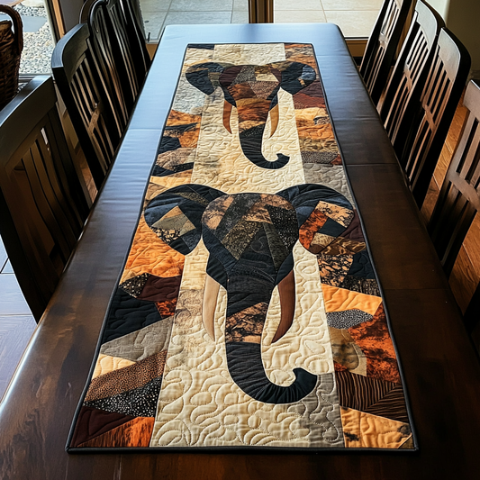 Timeless Herd Quilted Table Runner NCU0DK4465