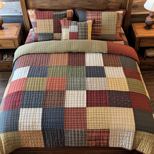 Timeless Love 3-Piece Quilted Bedding Set NCU0VH2242