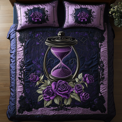 Timeless Rose 3-Piece Quilted Bedding Set NCU0DV3858