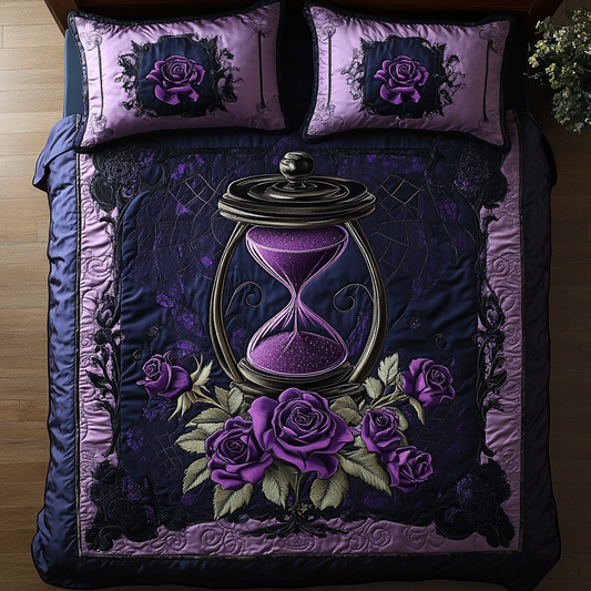 Timeless Rose 3-Piece Quilted Bedding Set NCU0DV3858