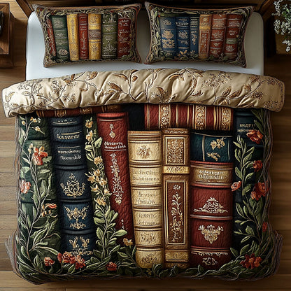 Timeless Tales 3-Piece Quilted Bedding Set NCU0PT4444